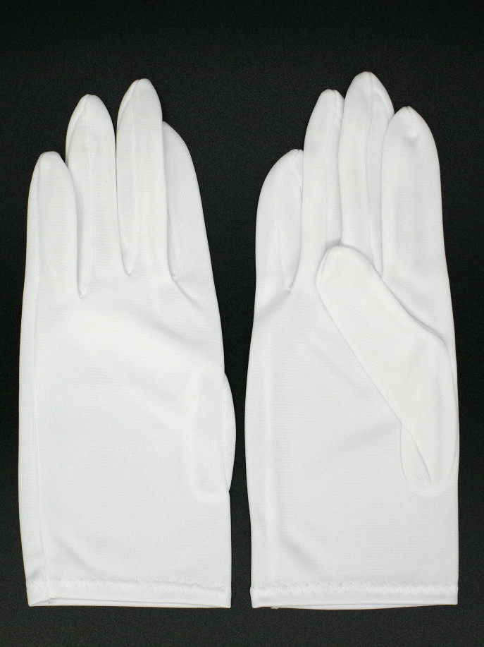無塵白手袋 ナイロン ポリエステル 品質検査 エチケット 作業用手袋 ×2セット 通販